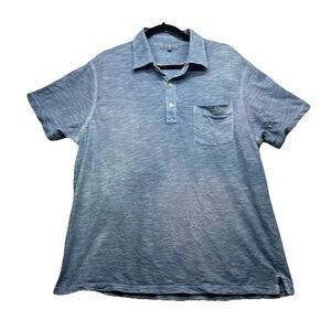 Alex Mill Vintage Wash Polo (Faded Blue) Size XL *READ